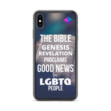 The Bible Proclaims Good News for LGBTQ People // iPhone Case