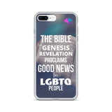 The Bible Proclaims Good News for LGBTQ People // iPhone Case