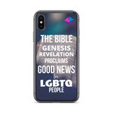 The Bible Proclaims Good News for LGBTQ People // iPhone Case