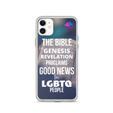 The Bible Proclaims Good News for LGBTQ People // iPhone Case